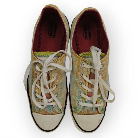 Converse Missoni Multicolor Zigzag Sneakers low top shoes size 7 - Picture 3 of 9